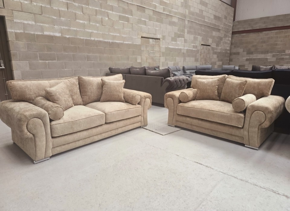 The Kensington Collection | Premium Textured Sofa Set